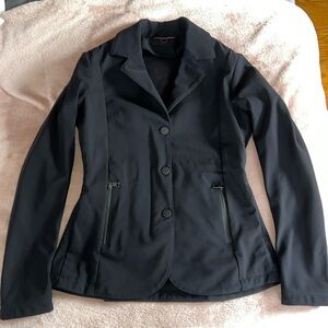 Cavalleria Toscana Girls Competition Riding Show Jacket. Black. Size 10